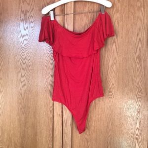 Express off the shoulder bodysuit size L
